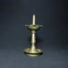 oil lamp bronze collectible front view