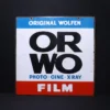orwo film advertising signboard front view