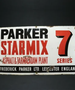 parker starmix advertising signboard front view