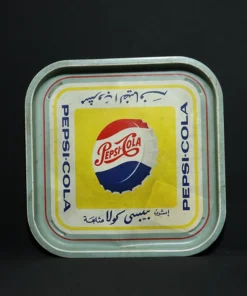 pepsi - cola advertising sign tray front view