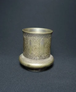 pot vessel bronze collectible side view