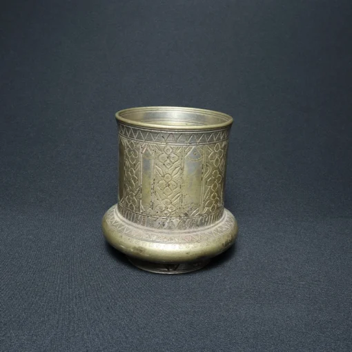 pot vessel bronze collectible side view