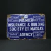 premier insurance advertising signboard front view