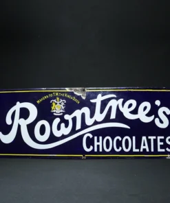 rowntrees advertising signboard front view