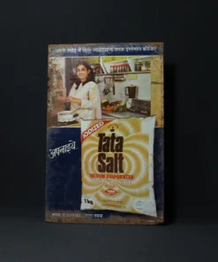 tata salt advertising signboard front view