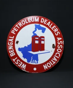 west bengal petroleum advertising signboard front view