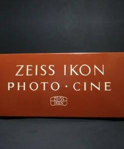 zeiss ikon photo cine advertising signboard front view