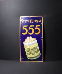 555 state express advertising signboard front view