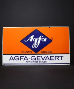 agfa gevaert advertising signboard front view