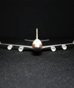 air india tin toy aeroplane front view