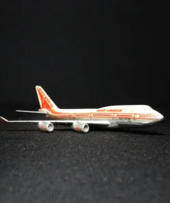 air india tin toy aeroplane side view 3