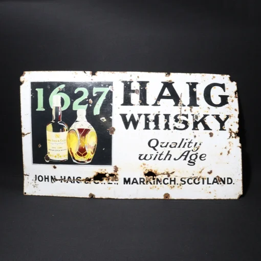 haig whisky advertising signboard front view