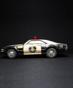 highway patrol tin toy car III side view 2