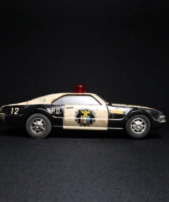 highway patrol tin toy car III side view 4