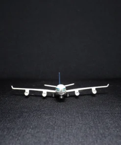 jet airways tin toy airplane front view