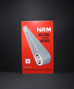 nrm belting & hoses advertising signboard front view