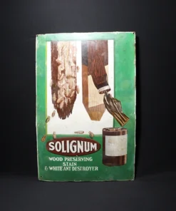 solignum advertising signboard front view