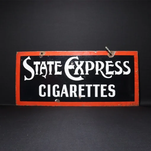 state express advertising signboard front view