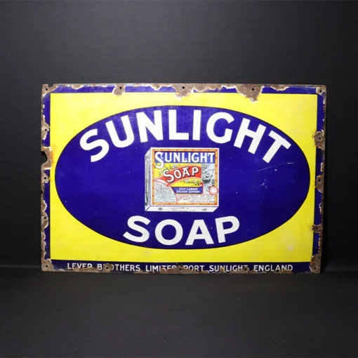 sunlight soap advertising signboard front view