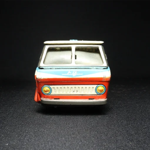 tin toy bus II front view
