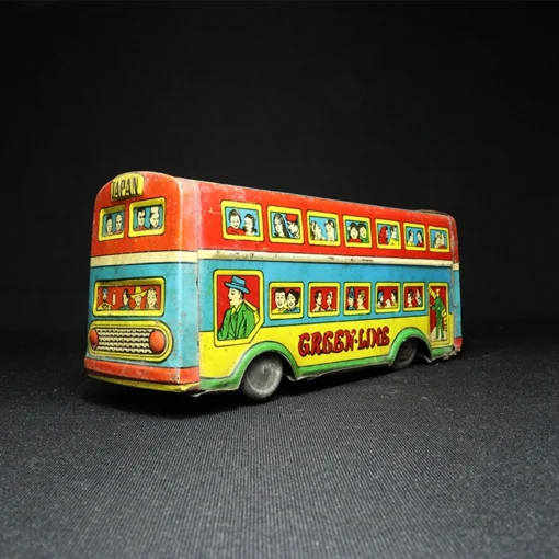 tin toy bus side view 1