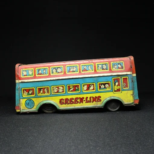 tin toy bus side view 4