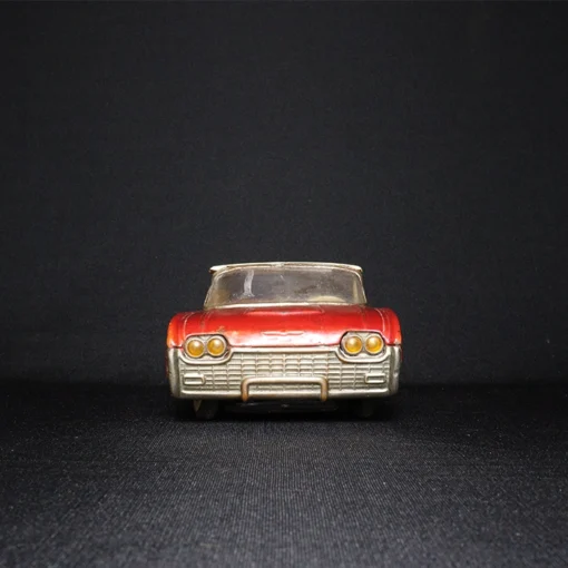 tin toy car II front view