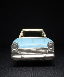 car tin toy V front view