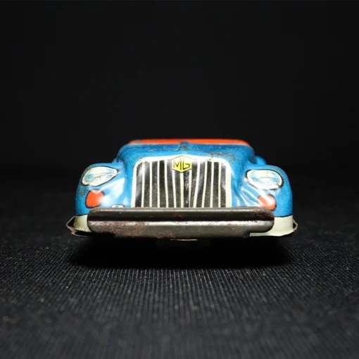 tin toy car VII front view