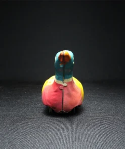 duck tin toy front view