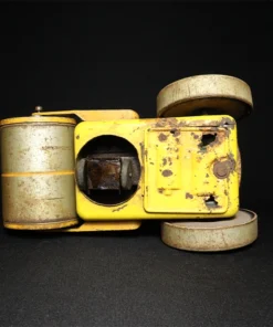tin toy road roller bottom view