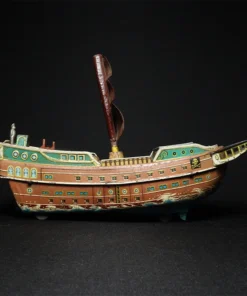 ship tin toy side view 4