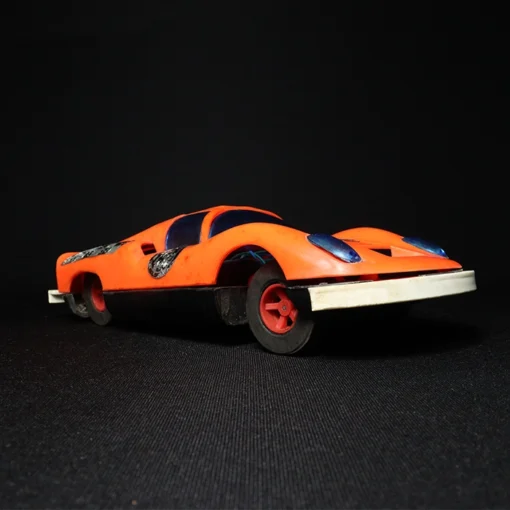 tin toy formula car side view 3