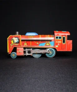 train engine tin toy side view 2