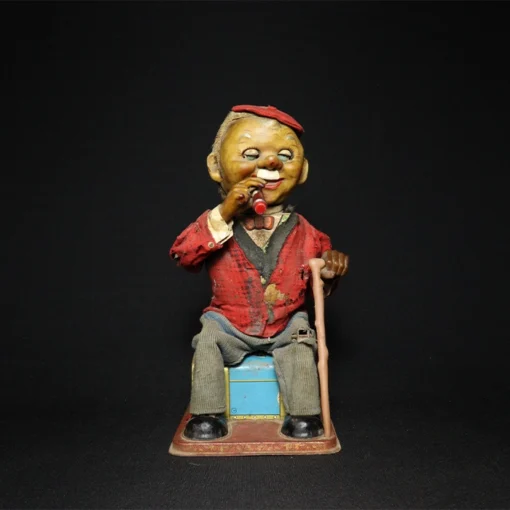 bar tender charlie tin toy front view