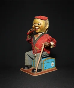bar tender charlie tin toy side view 1