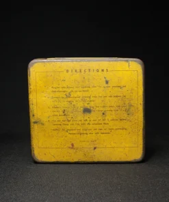 dunlop hot patches tin box back view