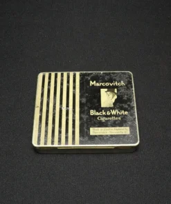 marcovitch cigarettes tin box top view