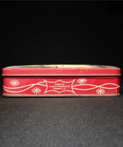 parle toffees tin box side view 3