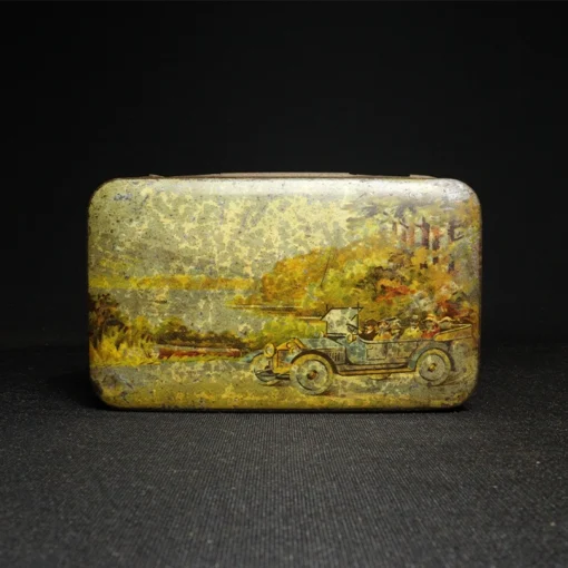 pascals pure confectionery tin box front view