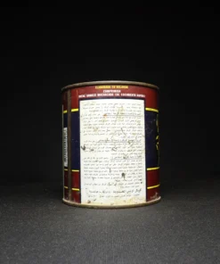 quaker oats tin can side view 1