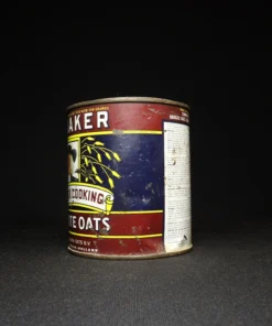 quaker oats tin can side view 4