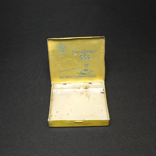state express cigarettes 555 tin box II open view