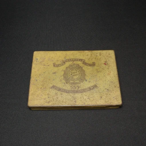 state express cigarettes 555 tin box top view