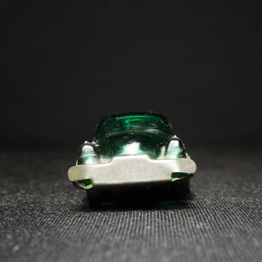 tin & backlit mini model car front view