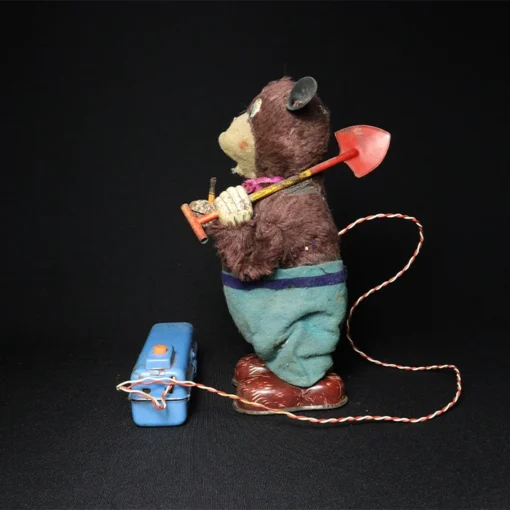 tin toy bear side view 2