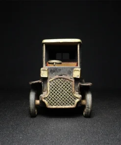 tin toy car X front view