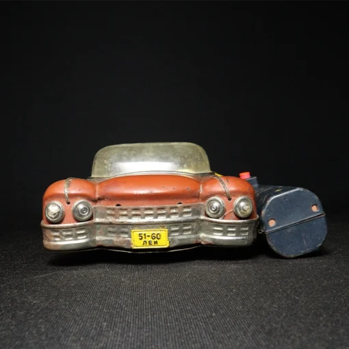 tin toy car XII front view