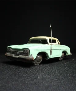 tin toy car taxi side view 1