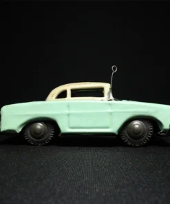tin toy car taxi side view 3